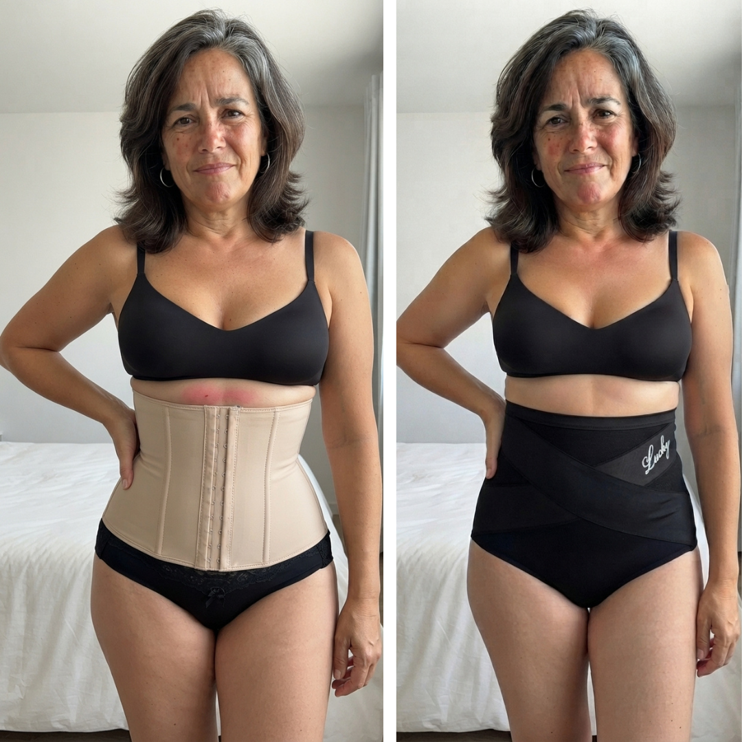 Braga Reductora Cintura Alta Sin Costuras