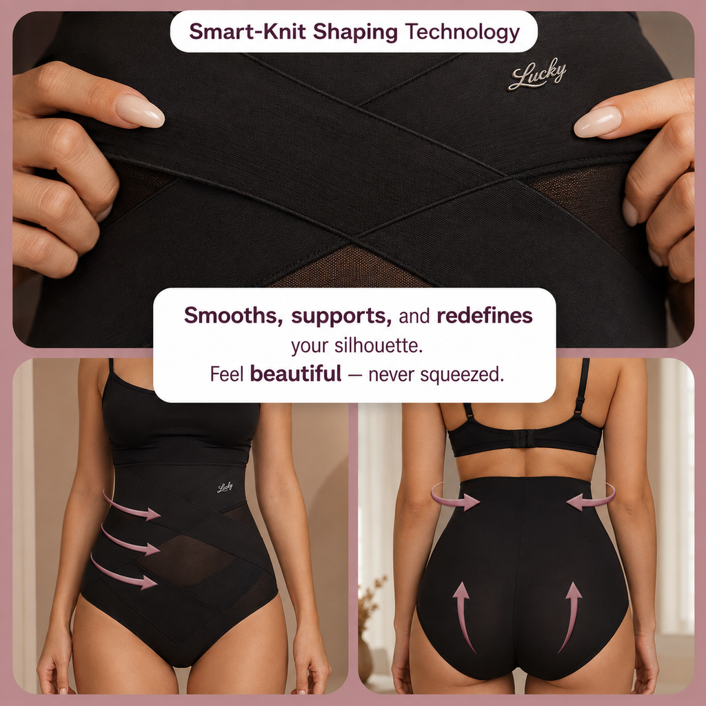 High-Waisted Shaping Brief - Seamless Tummy Control