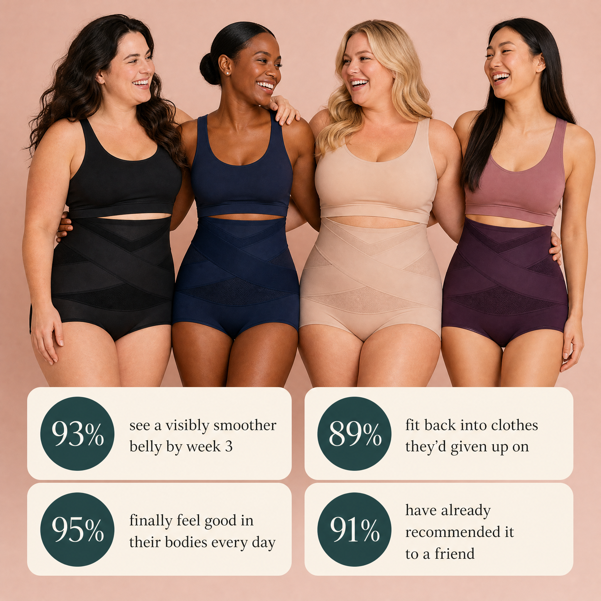 High-Waisted Shaping Brief - Seamless Tummy Control