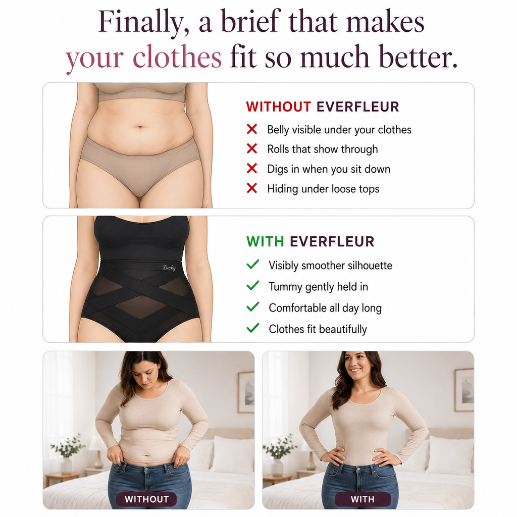 High-Waisted Shaping Brief - Seamless Tummy Control