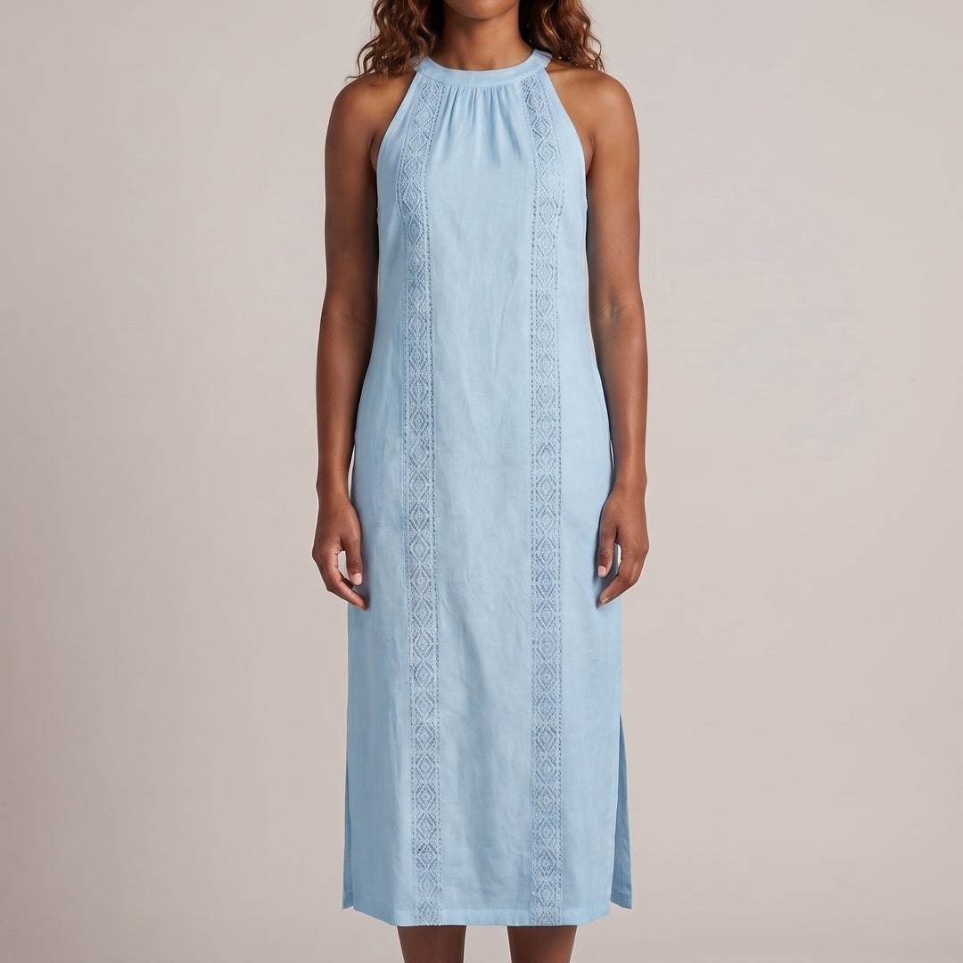 Vestido midi irresistible con bolsillos