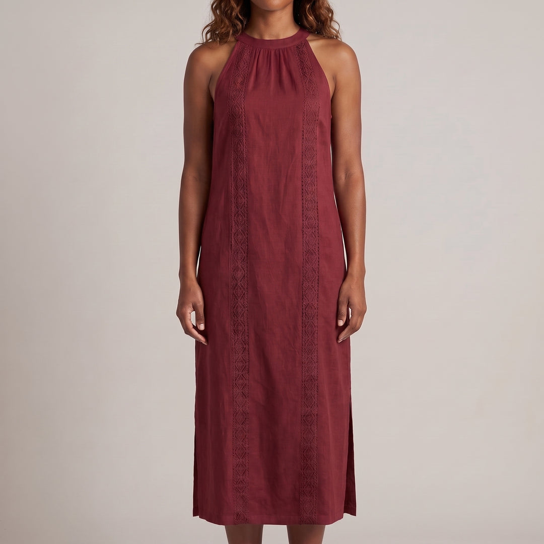 Vestido midi irresistible con bolsillos