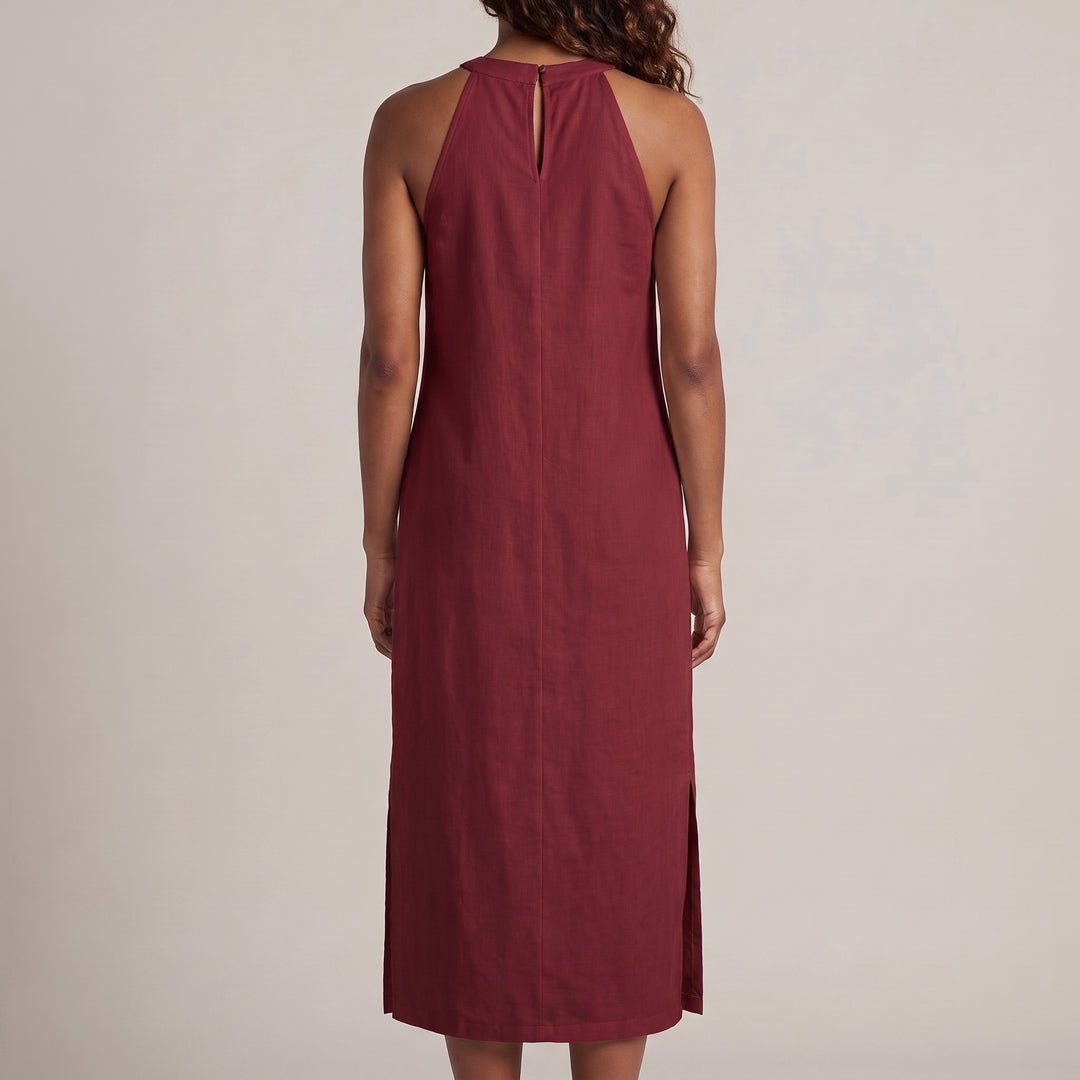 Vestido midi irresistible con bolsillos