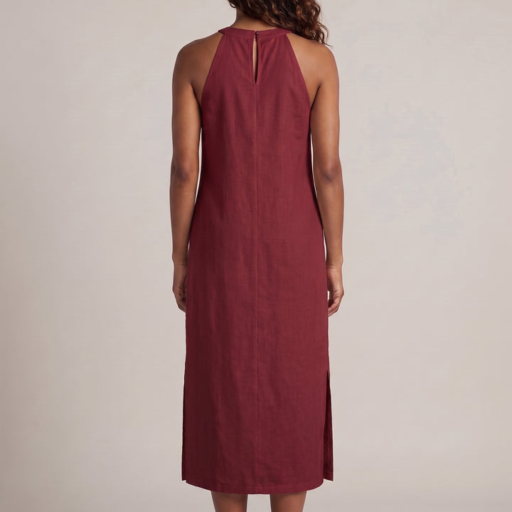 Vestido midi irresistible con bolsillos